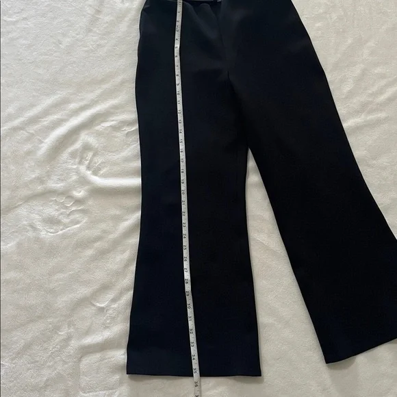 Theory Black Cropped Women's Pants - Picture 3 of 12